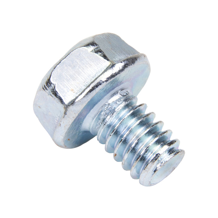 Machine Screw, Washer Head, Slotted Drive, 1/4"-20 UNC x 3/8" Length, Steel Zinc Plated Trivalent by Spaenaur Inc.