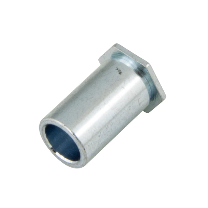 Entretoise autobloquante à filetage #6-32 UNC x 3/8" de longueur, 1/4"A.F. Acier au carbone traité thermiquement, revêtement chromé transparent DIP par Spaenaur Inc.