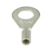 Cosse à languette en alliage de cuivre, calibre de fil 22-18 GA, trou non isolé de diamètre 17/64, taille du goujon 12-1/4, alliage de cuivre chromaté plaqué par Spaenaur Inc.