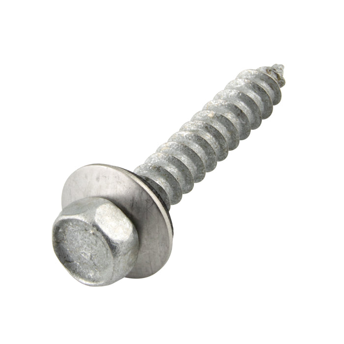 Self-Drilling Screw, Type B, Neo-bond Washer Head, #14 x 4" Length, Stainless Steel 304 by Spaenaur Inc.