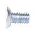 Machine Screw, Undercut Head, Phillips Drive, 1/4"-20 UNC x 1/2" Length, Steel Zinc Plated by Spaenaur Inc.