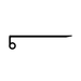 GArage Door Bottom Seal 200' Roll, 75 Durometer Flexible Vinyl (PVC) by Spaenaur Inc.