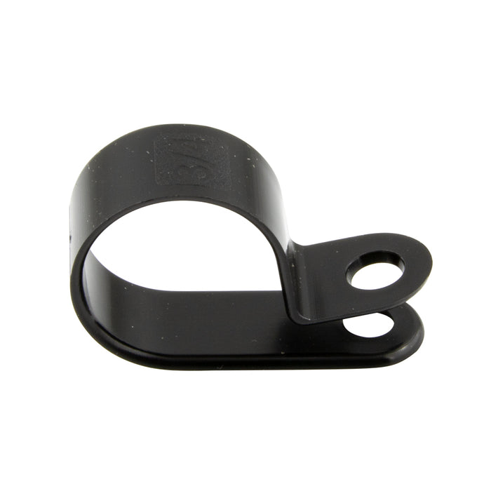 Collier de serrage 3/8 po de diamètre intérieur x 1/2 po de largeur, nylon 6/6 noir, par Spaenaur Inc.