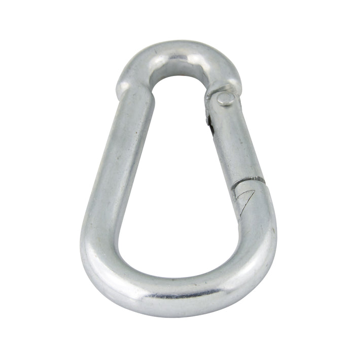 Snap Hook, DIN 5299 C, 60mm LG x 6mm DIA Wire Steel Zinc Plated by Spaenaur Inc.