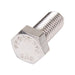 Hex Head Cap Screw 3/8"-16 UNC x 2 1/2" LG Stainless Steel T-316 ANSI B18.2.1-1965 by Spaenaur Inc.