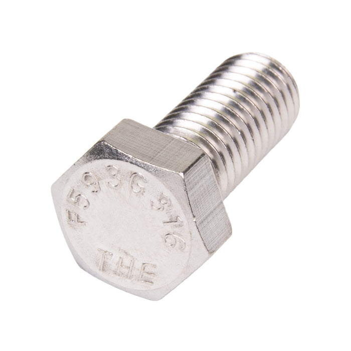 Hex Head Cap Screw 5/8"-11 UNC x 3" LG Stainless Steel T-316 ANSI B18.2.1-1965 by Spaenaur Inc.