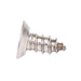 Tamper-Resistant Tapping Screw, Flat Head Spanner Drive, 12A/AB x 1" Length, Stainless Steel 18-8, Type A or Type AB by Spaenaur Inc.