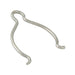 Hairpin Cotter External Type Centre Eye 5/8",Oal 61/64",Wire .047" Spring Steel Trivalent Zinc Plated by Spaenaur Inc.