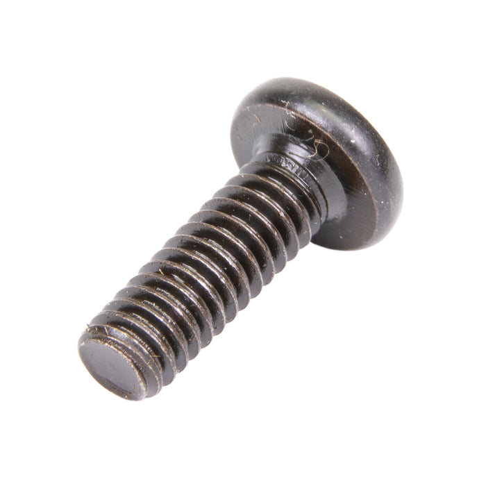 Machine Screw, Pan Head, Phillips Drive, #8-32 UNC x 1/2" Length, Steel Oxide Black by Spaenaur Inc.