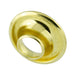 Brass Rolled Rim Grommets with Spur Washers (144/Pk) 7/16" Hole Dia., Size #2 Brass Plain (116-125 & 116-225) by Spaenaur Inc.