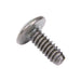 Thread-Cutting Screw Phillips Truss #6-32 UNC x 3/8" LG, Type 1 Hardened Steel, Black Zinc Finish by Spaenaur Inc.