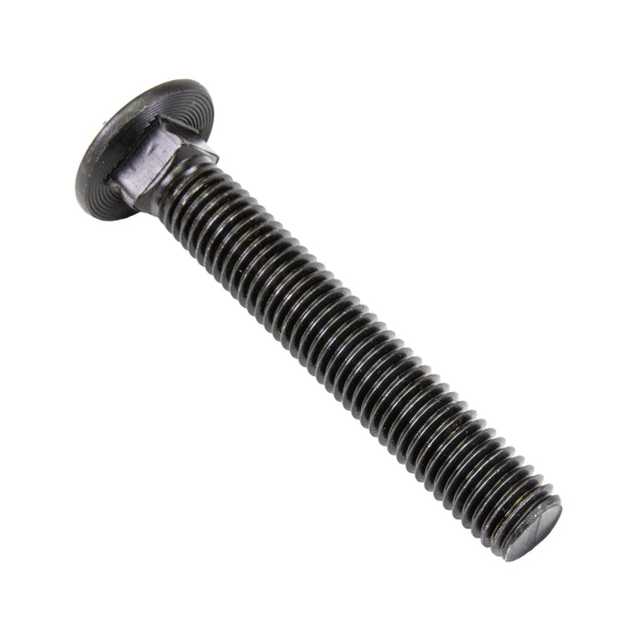 Carriage Bolt Round HD Square Neck 5/8"-11 UNC x 4" LG Full Thread Grade 5 Steel Plain Finish ANSI B18.5-1978 by Spaenaur Inc.