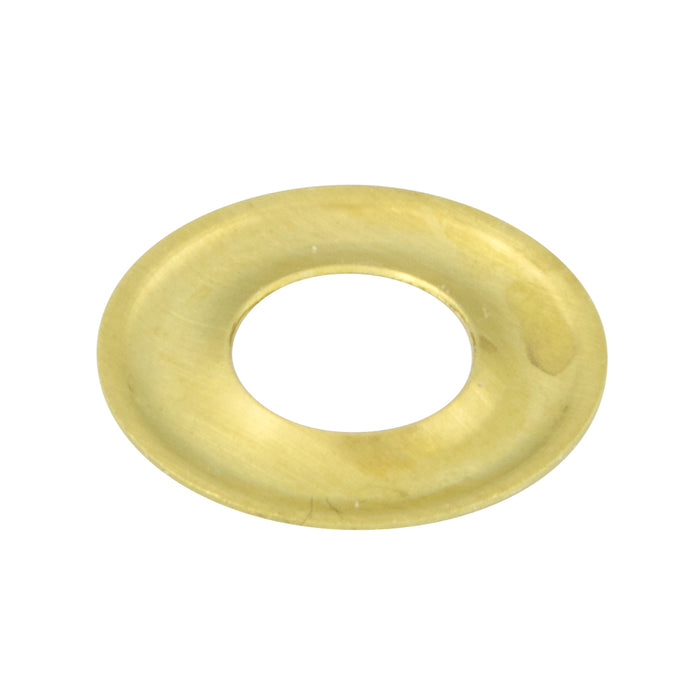 Brass Sheet Metal Grommets with Plain Washers (144/Pk) 5/16" Hole Dia., Size #1 Brass Plain (116-109 And 116-209)