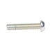 Machine Screw, Round Head, Phillips Socket Recess Drive, #10-32 UNF x 1" Length, Steel Zinc Plated Clear Trivalent by Spaenaur Inc.