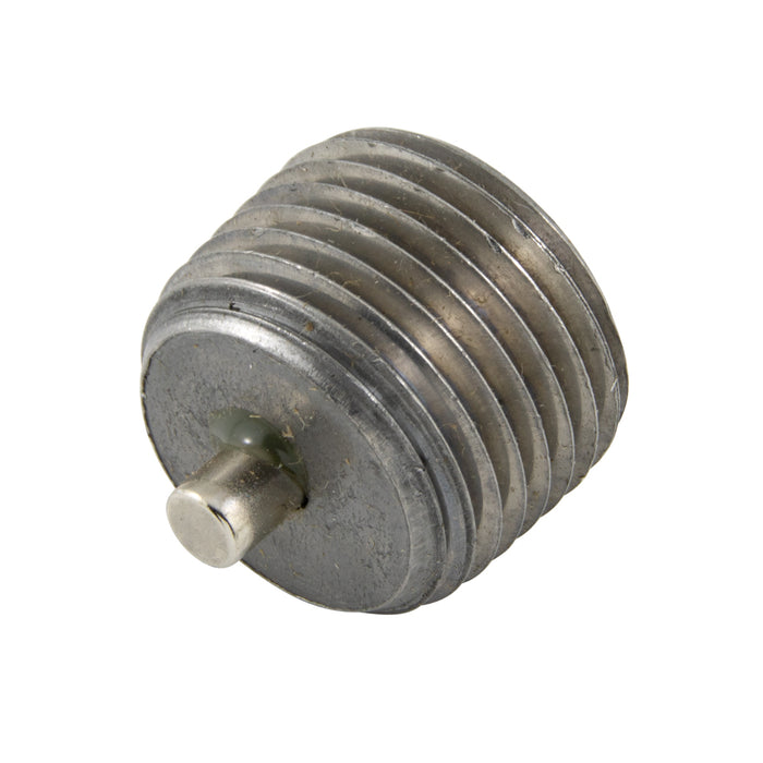 Hex Recessed Magnetic Pipe Plug Bar Style Magnet (.211" Projection) 1/4"-18 NPTF x .675" O/A LGTH Neodymium Magnet, Steel Body by Spaenaur Inc.