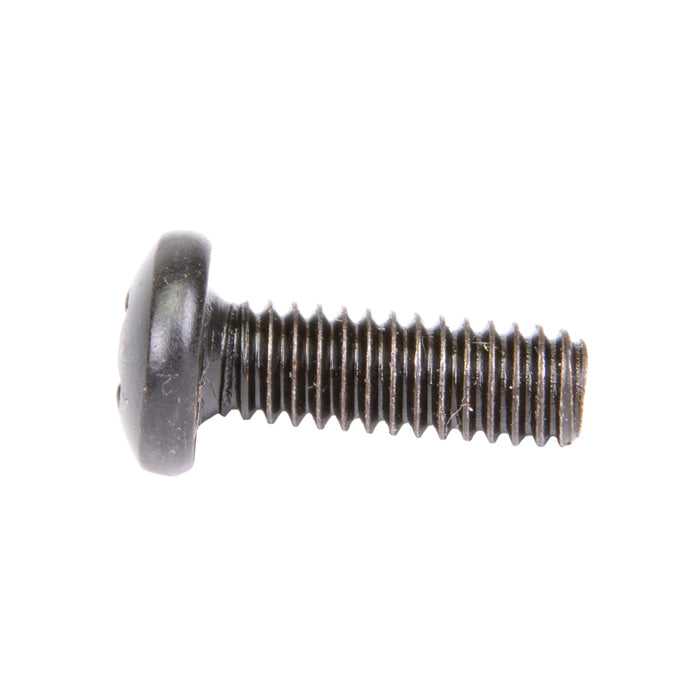 Machine Screw, Pan Head, Phillips Drive, #8-32 UNC x 1/2" Length, Steel Oxide Black by Spaenaur Inc.