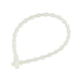 Beaded Cable Tie 10" LONG 6/6 Nylon White by Spaenaur Inc.