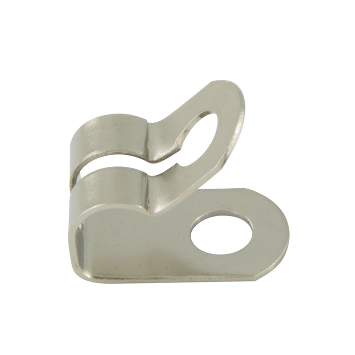 Ball Chain Coupling Type "D" for #3-#6 Chain (.130" Hole DIA) 19/64" L x 17/64" W x 11/64" HT Brass, Nickel Plated by Spaenaur Inc.