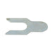Ball-Joint Shim, 1 3/8" LG x 1 1/8" Wd, 1/32" THK, 5/8" Slot Width Low Carbon Steel Zinc Plated by Spaenaur Inc.