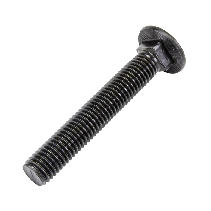 Carriage Bolt Round HD Square Neck 5/8"-11 UNC x 4" LG Full Thread Grade 5 Steel Plain Finish ANSI B18.5-1978 by Spaenaur Inc.