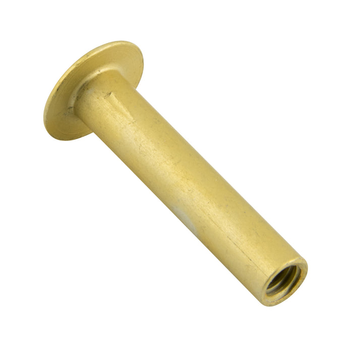 Binder Post Only #8-32 UNC x 1" x 13/64" Body DIA. x 7/16" Head DIA Aluminum, Brass Anodized