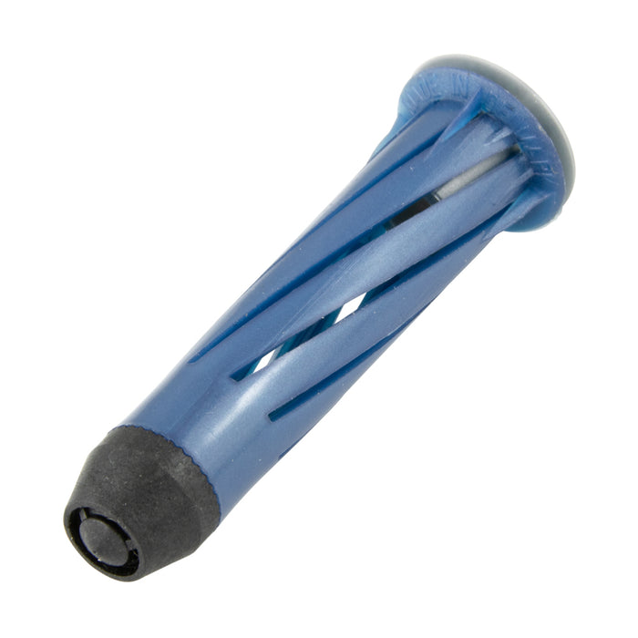 "Rosett" Hollow Wall Anchor, Twisted Grooved, Round Hook, Nylon Red, 3/8" Drill Dia x 2-1/4" Length