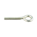 Bent Eye Bolt (No Nut) 1/4"-20 UNC x 4" O/A LGTH, 9/16" Eye ID Steel Trivalent Zinc Plated by Spaenaur Inc.