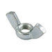 Écrou à oreilles, ~UNI 5448A M5 x 0,8 pas, acier à faible teneur en carbone, forgé à froid, zingué par Spaenaur Inc.