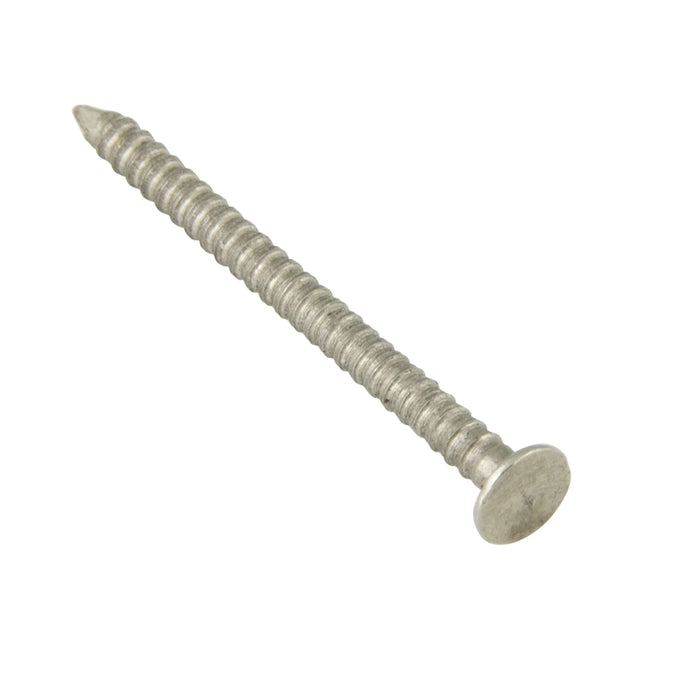 Annular Ring Shank Common Nail 4 GA x 6" LONG 316 Stainless Steel by Spaenaur Inc.