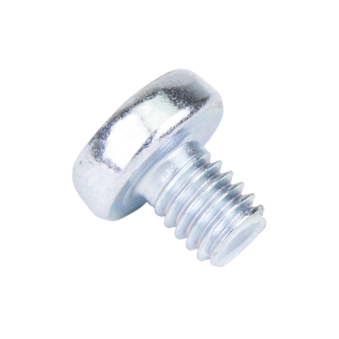 Machine Screw, Raised Cheese Head, Phillips Drive, M2.5 x 0.45 mm UNC x 25 mm Length, Steel Zinc Plated