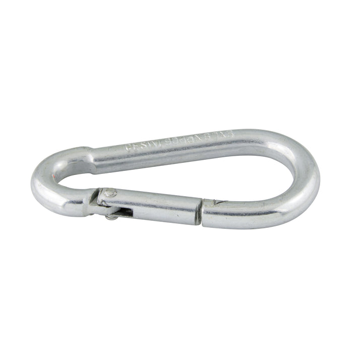Snap Hook 160mm LG x 13mm DIA Wire Steel Zinc Plated