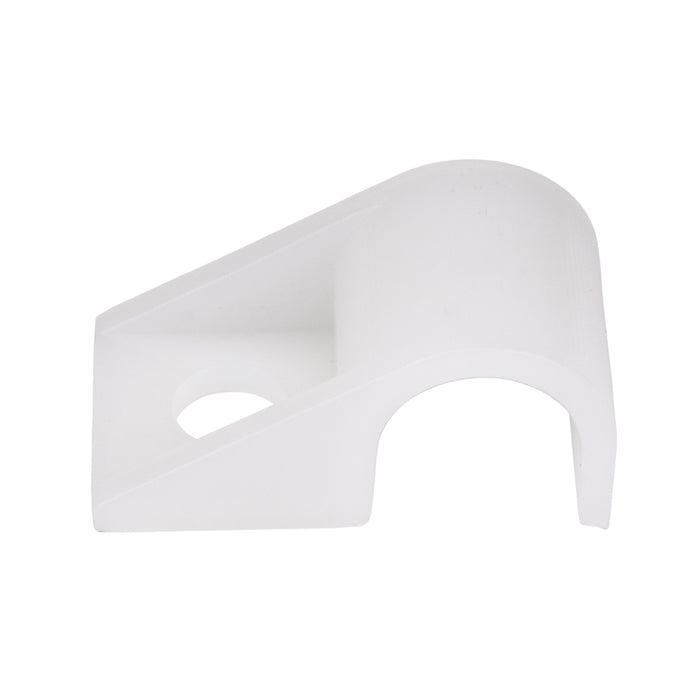 Heavy Duty Cable Clip for 1/4" DIA. Cable Nylon 6/6 Natural