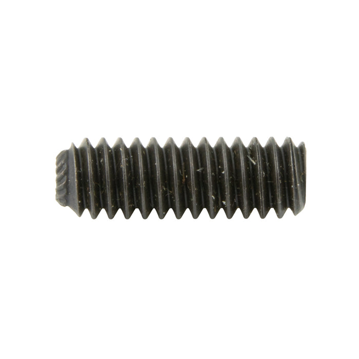 Hex Socket Set Screw Knurled Pt 7/16"-20 UNF x 3/8" LG Alloy Steel Plain