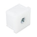 Plug Glide for 16-18 Gauge Sq Tube 1-1/2" x 5/16"-18 Polyethylene Natural by Spaenaur Inc.