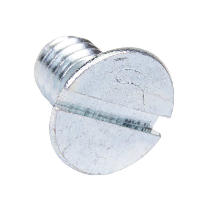 Machine Screw, Undercut Head, Slotted Drive, 5/16"-18 UNC x 1/2" Length, Steel Zinc Plated by Spaenaur Inc.