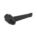 Indexed Clamping Lever, Female 4.73" Length, 1/2"-13 Thread 2.76" Overall Height Thermoplastic Black, Metal Insert by Spaenaur Inc.