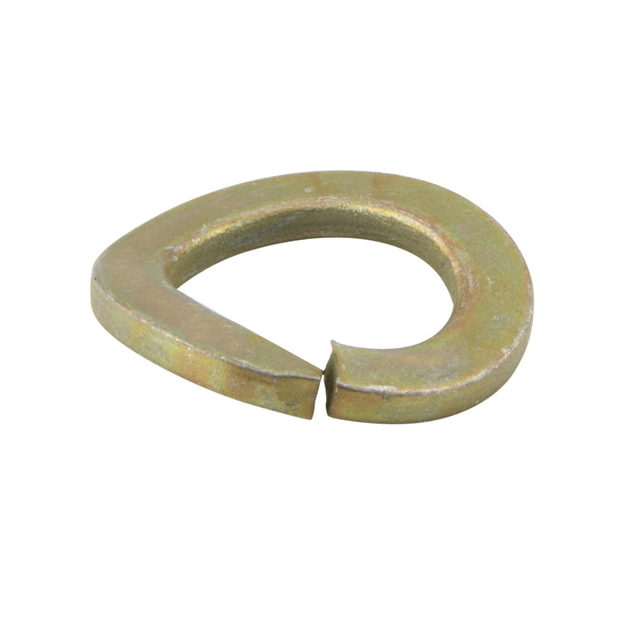 Twisted Split Lockwasher DIN 128B M18 Spring Steel Yellow Zinc Plated DIN 128B/ST-YZ M18