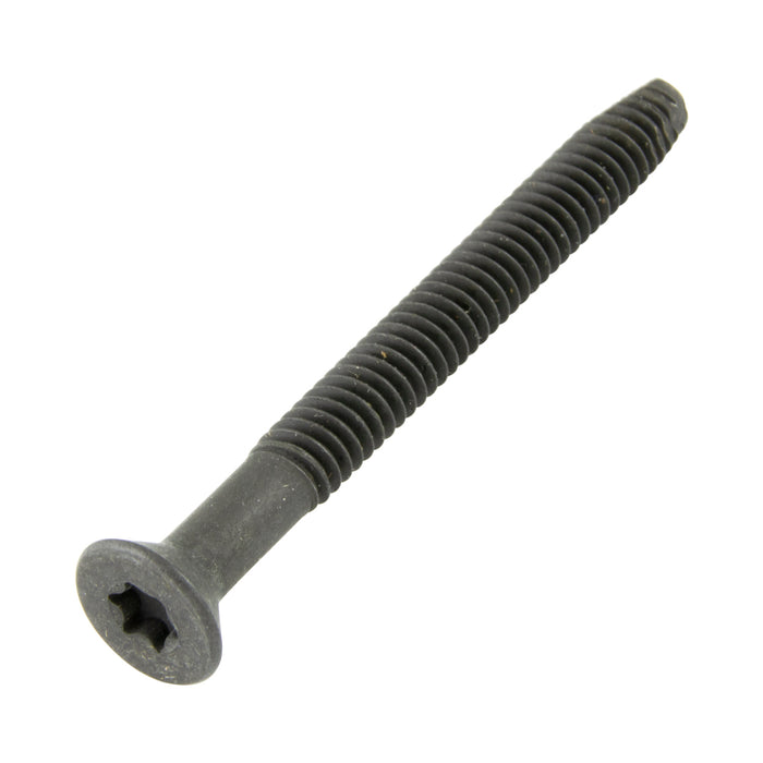 Thread Rolling Screws, Flat Head Torx T40 Drive, Partially-Threaded, 5/16"-18 x 2-1/4" Length, Case Hardened Low Carbon Steel Black Phosphate & Oiled