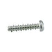 Tapping Screw, Hex Washer Head Unslotted Drive, Type AB, #8 x 1-1/4" Length, Steel Zinc Plated by Spaenaur Inc.