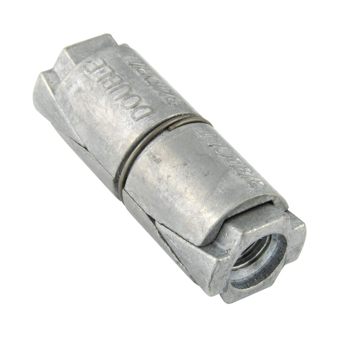 Double Expansion Shield, Zamac Alloy 3/4"-10 Bolt x 4" (1-1/4" Drill)