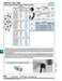 Fixations pour cordon élastique (paquet de 10) pour cordon élastique en acier de 3/8 po, revêtement en plastique noir (crochet 121-C08-1K et anneau 121-C18-1N) par Spaenaur Inc.