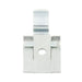 Ludwig Snap Fastener 7/16" Wd. Movable Arm, One Hole Style A-1 Steel Zinc Plated by Spaenaur Inc.