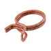 Double Strand Wire Type Hose Clamp 0.500" Nom Clamp DIA x .059" Wire DIA High Tensile Wire Zinc Pl Red Colour by Spaenaur Inc.