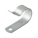 Double Tube Clamps - Closed Type, Not Insulated 3/16" Tube DIAs,, .468" C to C Steel Hot Dipped Galvanized by Spaenaur Inc.