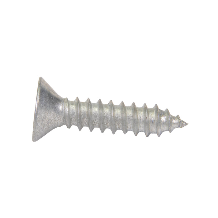 Tapping Screw, 82° Ctsk. Head Spanner Drive, Type AB, 8A/AB x 3/4" Length, Steel Zinc Plated by Spaenaur Inc.