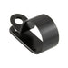 Collier de serrage 3/8 po de diamètre intérieur x 1/2 po de largeur, nylon 6/6 noir, par Spaenaur Inc.