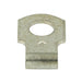 Flag Ring Terminal, Non-Insulated Wire Size 12-10 GA.,Hole DIA 13/64" Stud Size 8-10 Copper Alloy Chromate Plated by Spaenaur Inc.