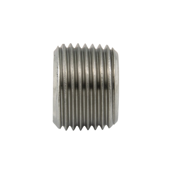 Hex Socket Taper Plug Dryseal 3/4" Taper, 1/4" DIAm x 18 NPTF Length tolerance: .417"-.457" Stainless Steel by Spaenaur Inc.