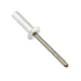 Pop Rivet Dome Head, Closed End 1/4" x .500" LONG(.126"-.250" Grip) Aluminum Rivet, Steel Mandrel by Pop®