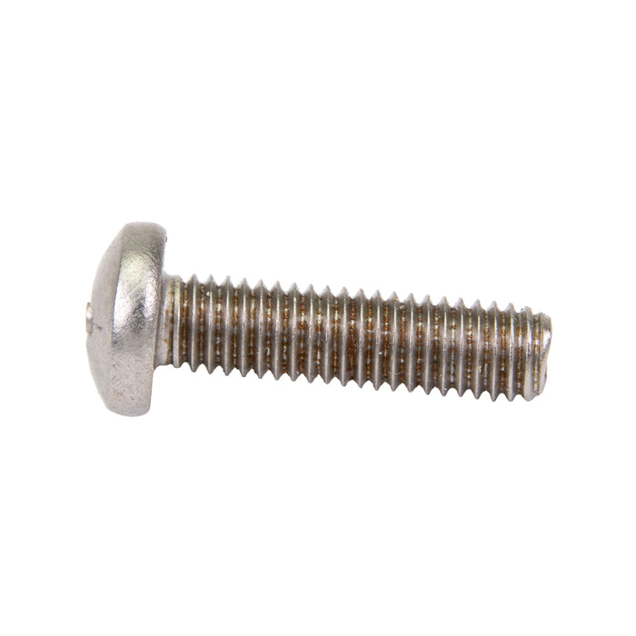 Security Screw, Pan Head Spanner Drive, 1/4"-20 UNC x 3/4" Length, Stainless Steel by Spaenaur Inc.
